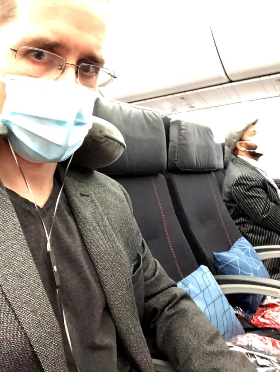 On Airplane